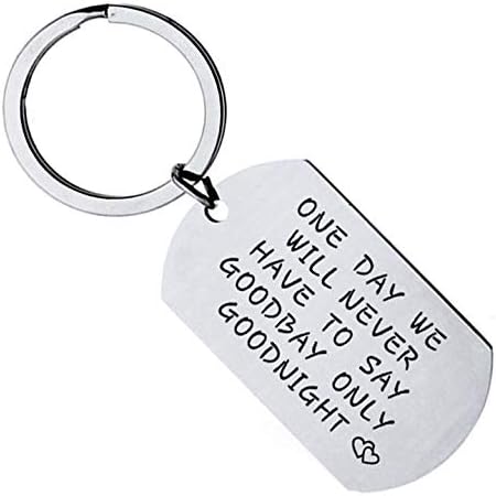 Engraved Lover Stainless Keychain Key Rings