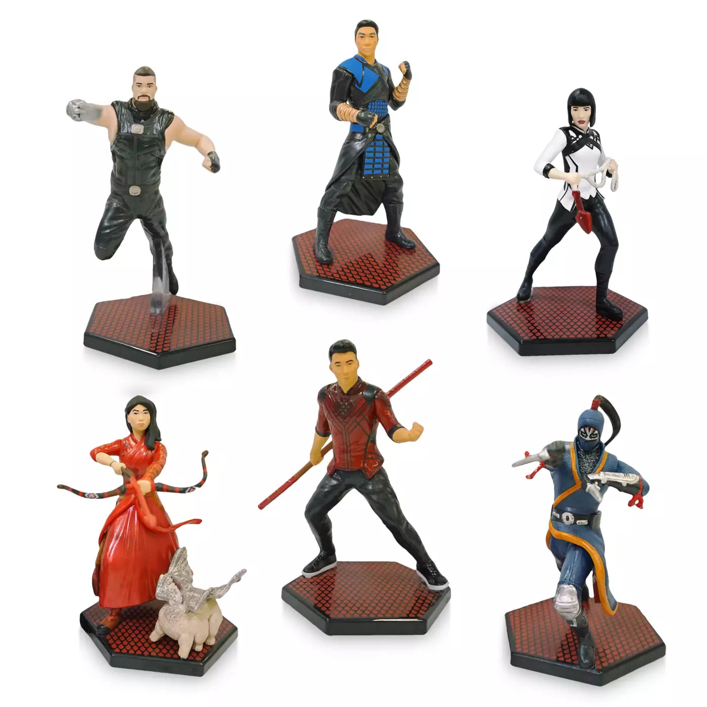 Disney Store Shang-Chi and the Legend of the Ten Rings Figurine Playset