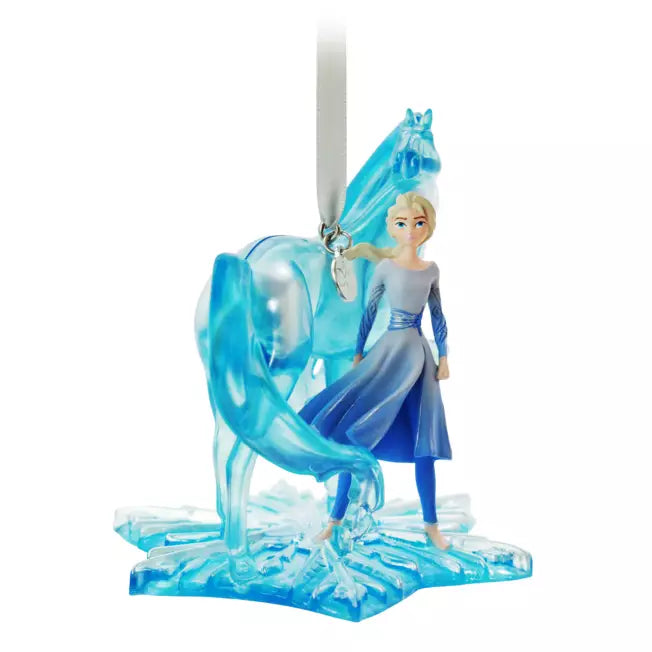 Disney Store Elsa and Nokk Hanging Ornament, Frozen 2