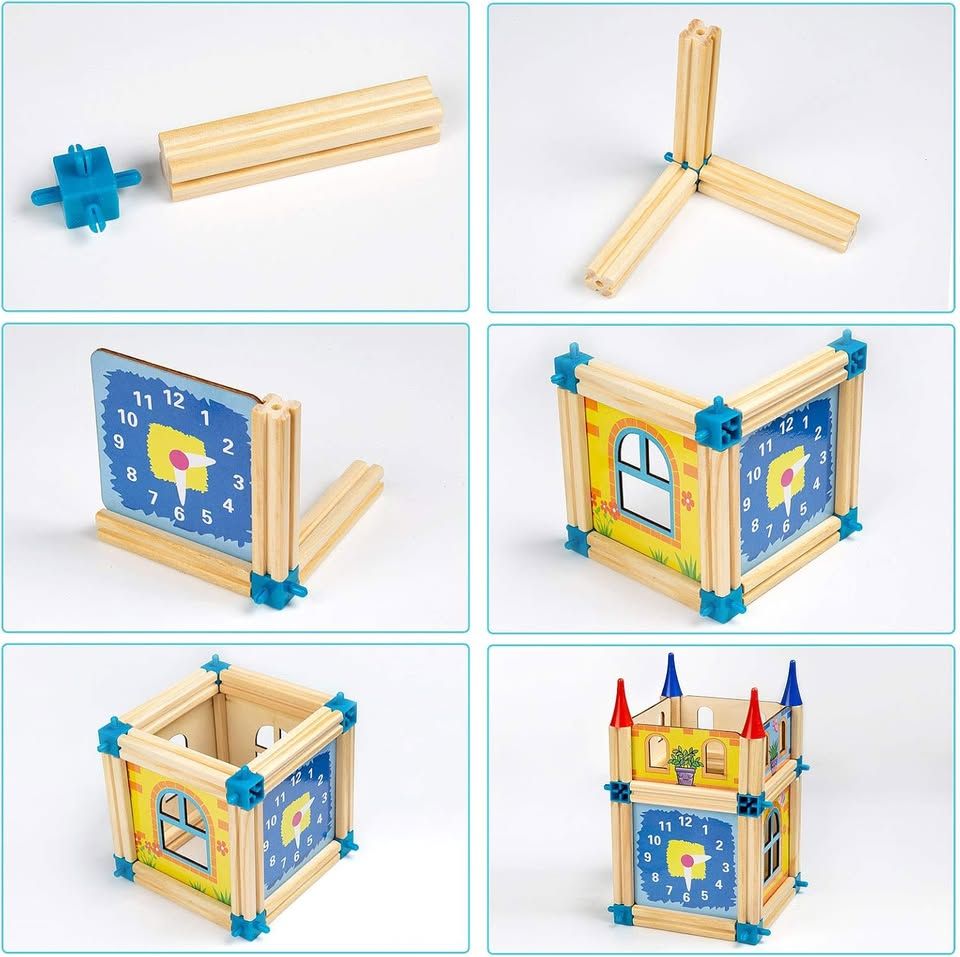 Beilaluna Master of Architecture Wooden Building Blocks Toy