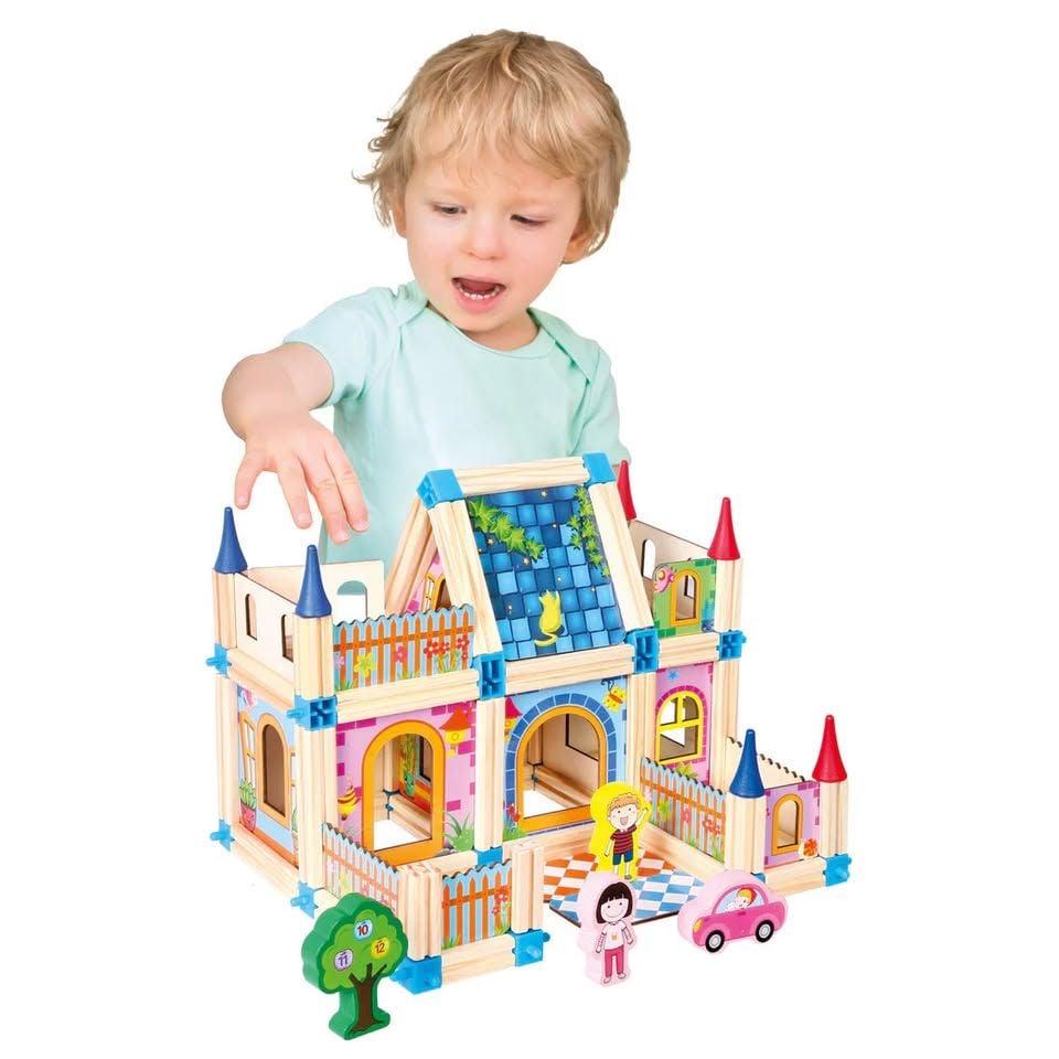 Beilaluna Master of Architecture Wooden Building Blocks Toy
