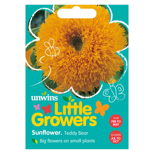 Little Growers Sunflower Teddy Bear Seeds