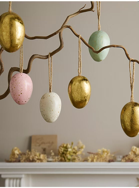 Stacey Solomon Large Easter Egg Décor - Set of 6