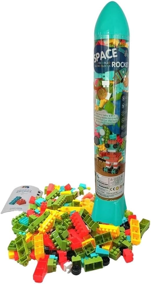 Space Rocket Building Blocks