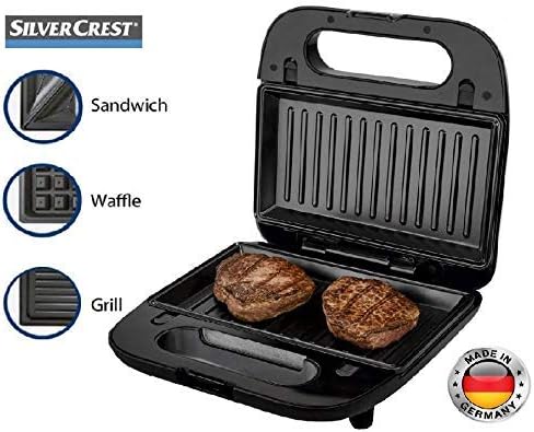 3-in-1 Multiplate Sandwich maker, Grill and Waffle