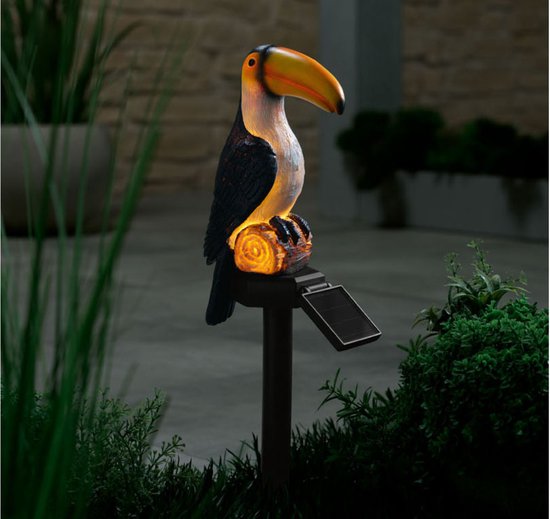 Livarno home Decoration solar lamp Toucan