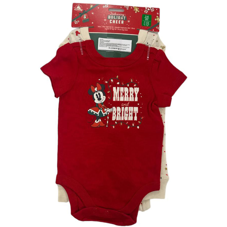 DISNEY Infant 3-Piece Body Suit Set