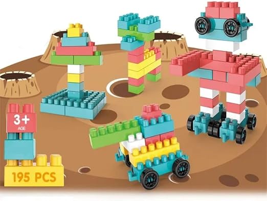 Space Rocket Building Blocks