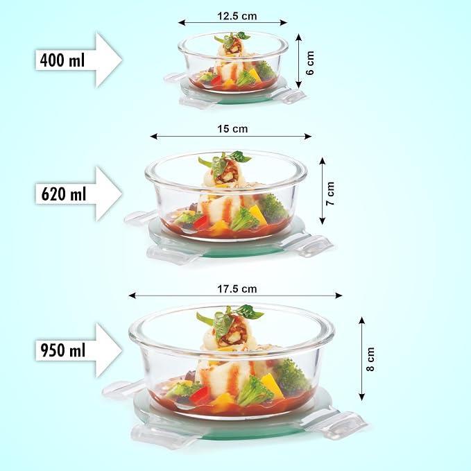 Royal Design containers 3 Pcs
