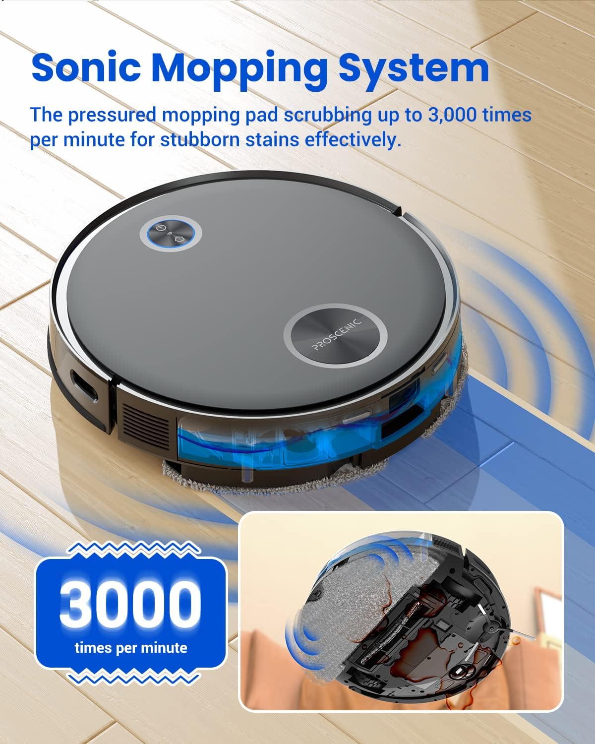 Proscenic V10 Robot Vacuum Cleaner