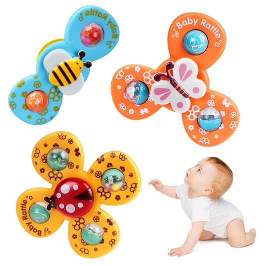 Baby Spinner Rattle Set