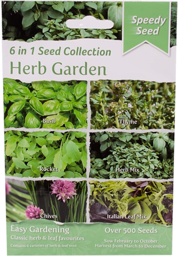 Speedy 6 in 1 Vegetable Seed (Herb Garden)