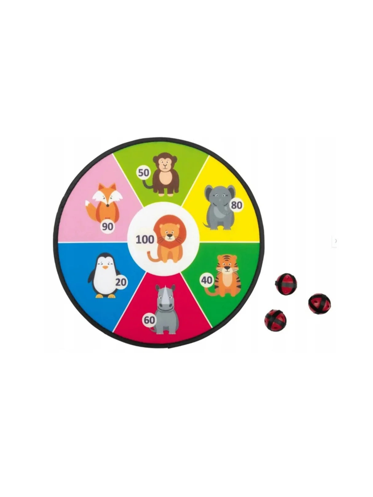 PlayTive Junior Hook & Loop Dartboard