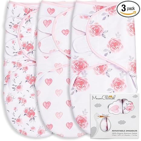 Mama Cheetah Preemie Swaddle Sack
