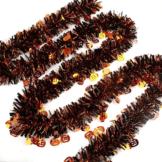 Halloween Tinsel Garland 2m