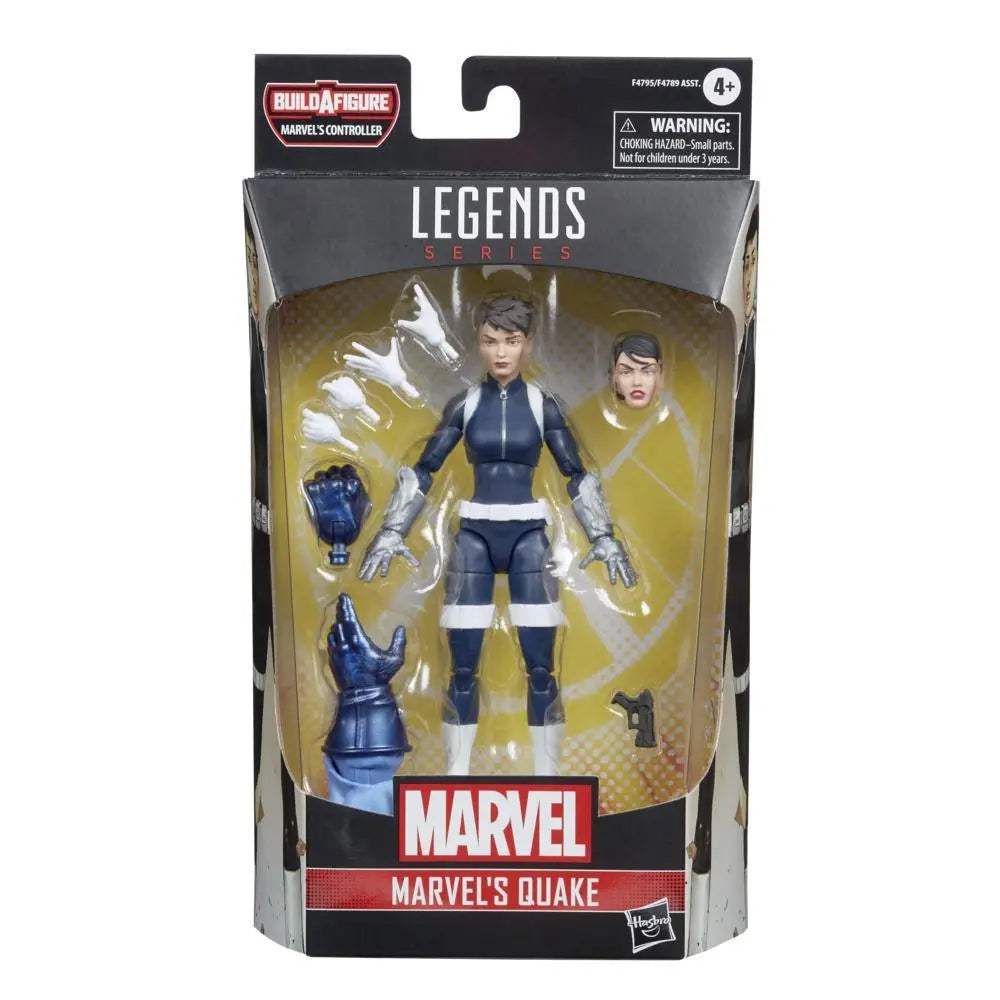 Marvel Legends Series Marvel?s Quake Action Figure 6-inch Collectible Toy, 5 Accessories