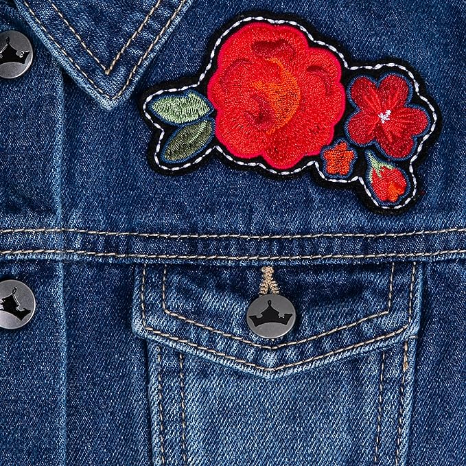 سترة ديزني مستوحاة من بيل - بيوتي آند ذا بيست إيلي 4 إيفر للفتيات - مقاس S 