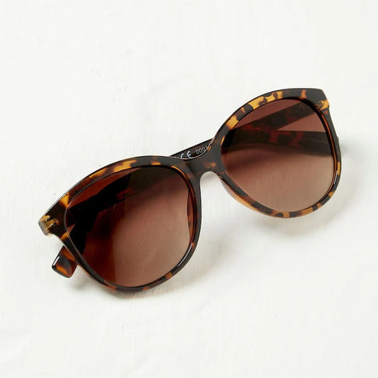 Claire Tortoiseshell Fat Face Sunglasses