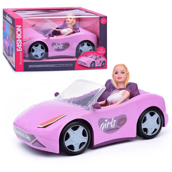 Fashion Doll with Car for girls (kids)