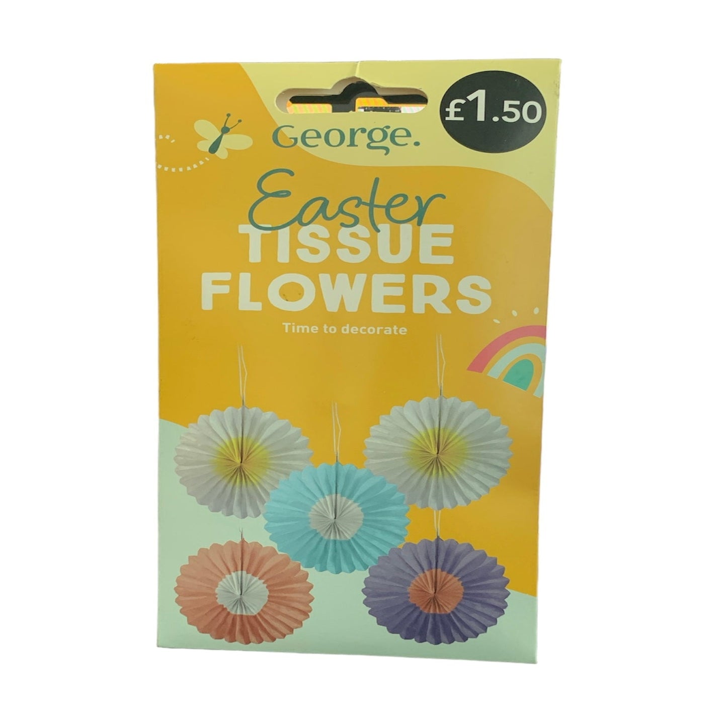Easter Tissue Flowers