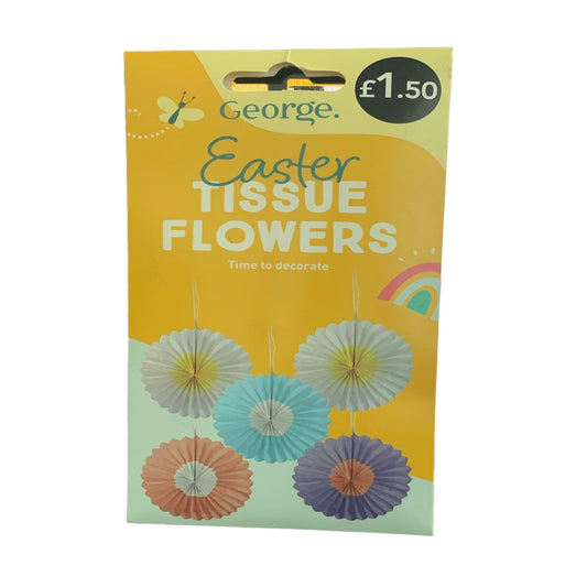 Easter Tissue Flowers