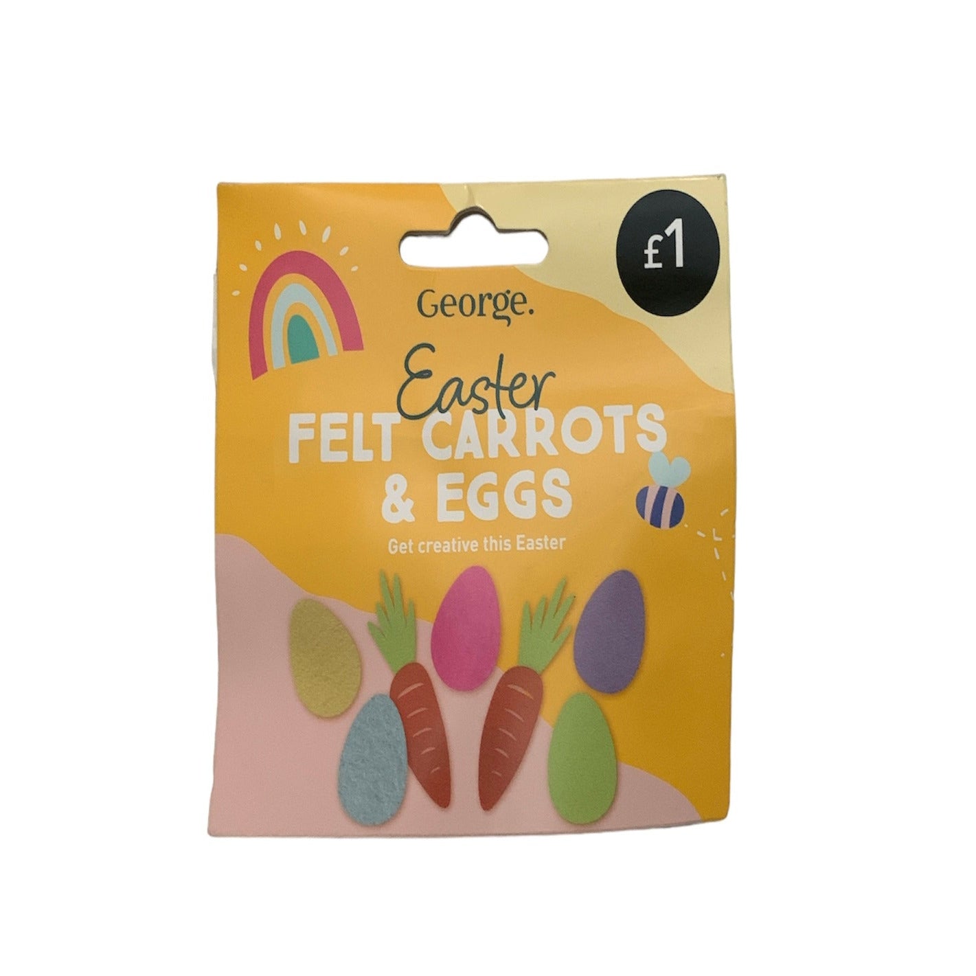 Easter Felt Carrots & Eggs