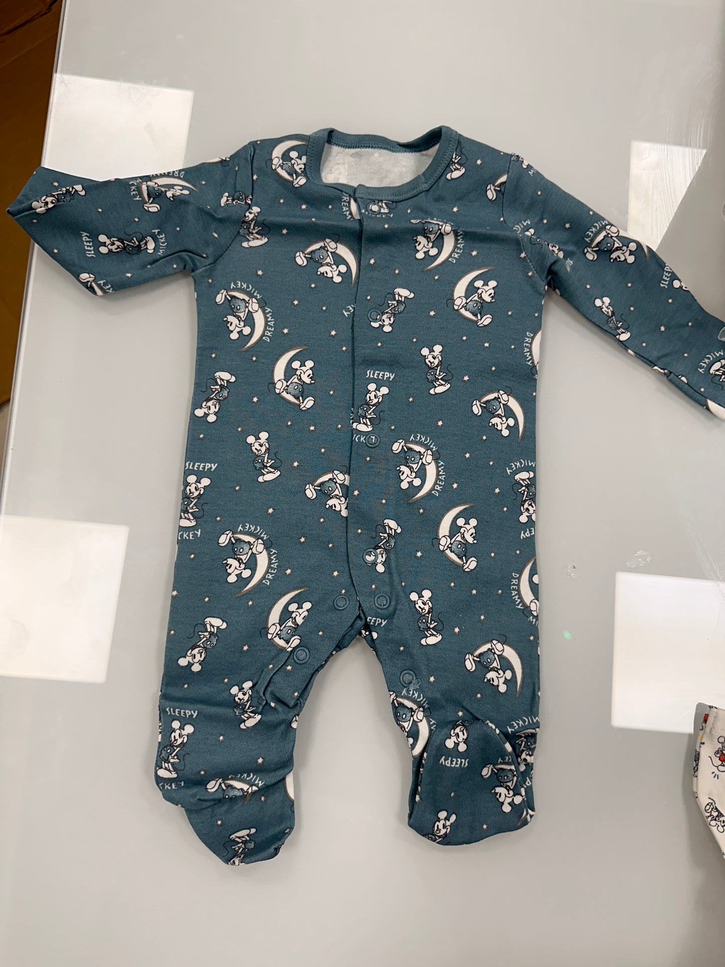 Baby Disney Character Sleepsuits (Pack of 3)