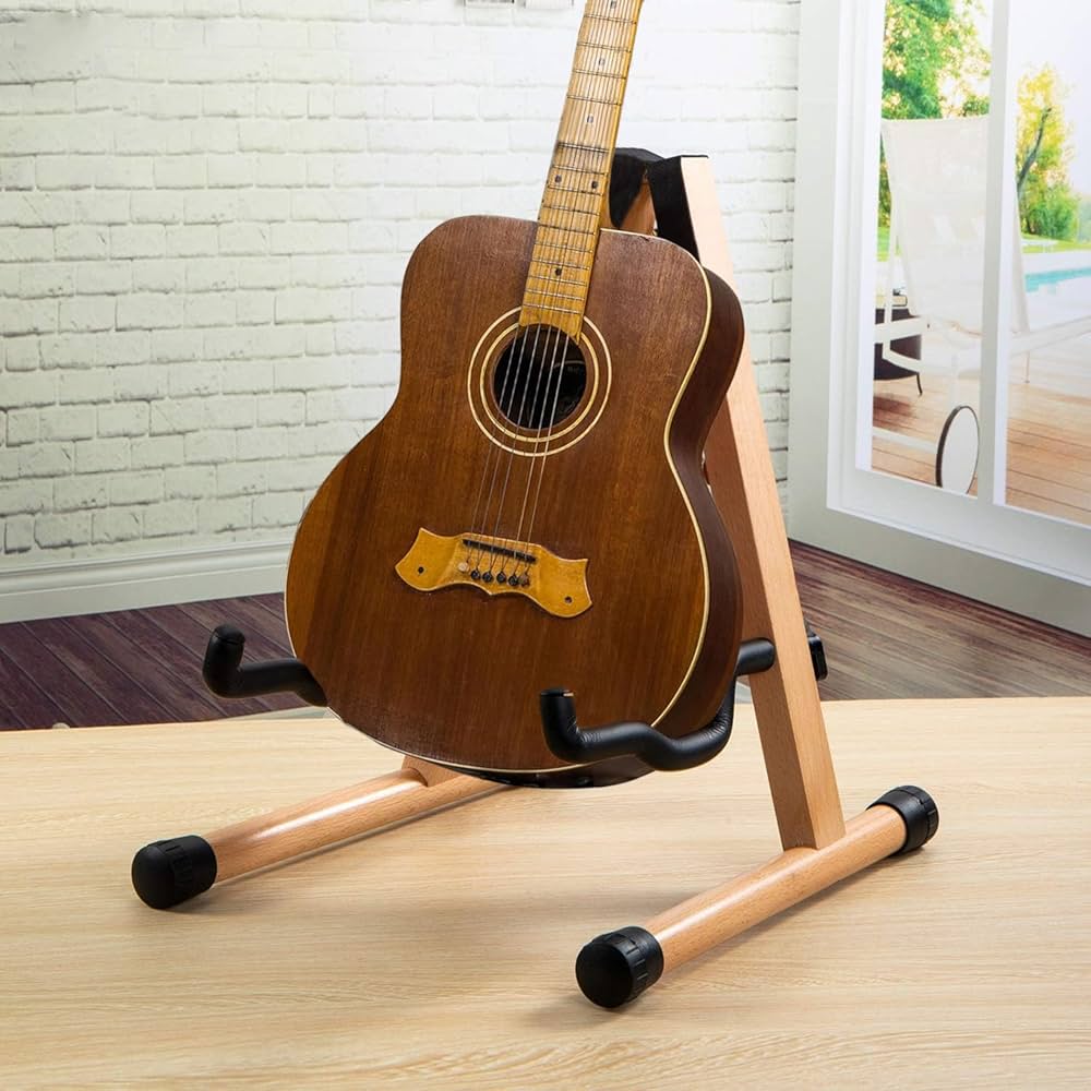 Guitar Wooden Stands Floor