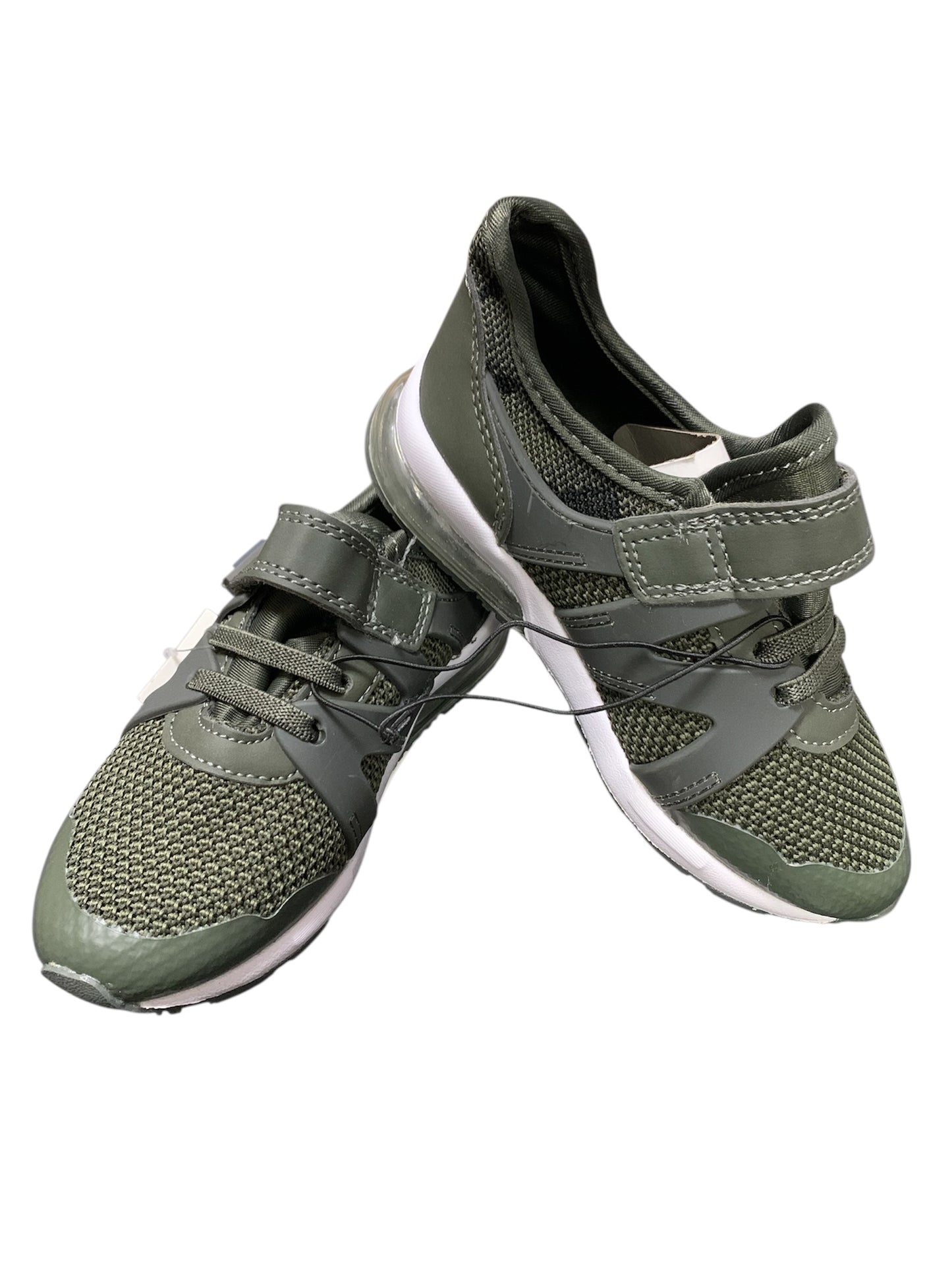 Kids Running Shoes with a Hook-and-Loop Closure.