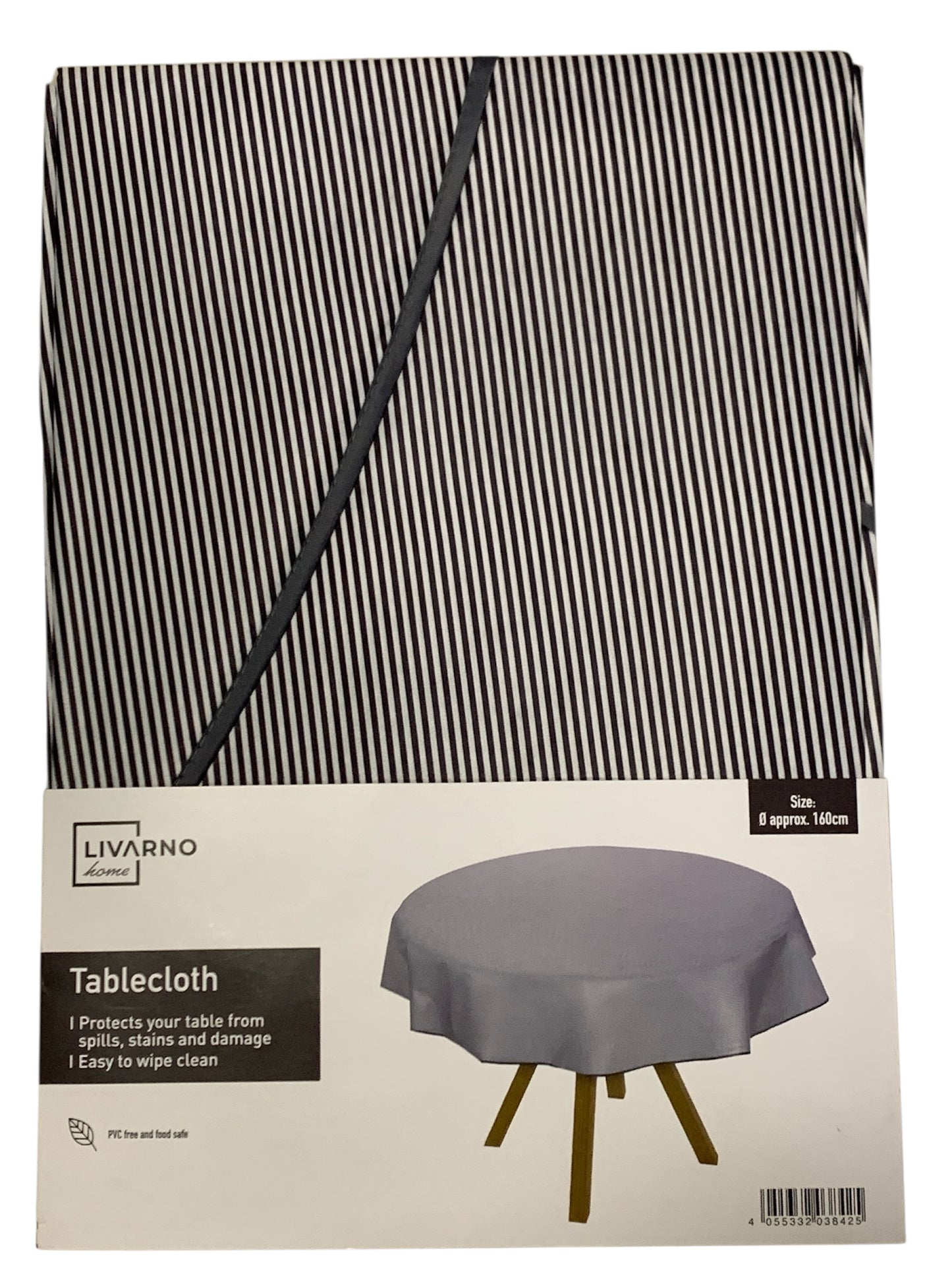 LIVARNO home Tablecloth (round, gray)
