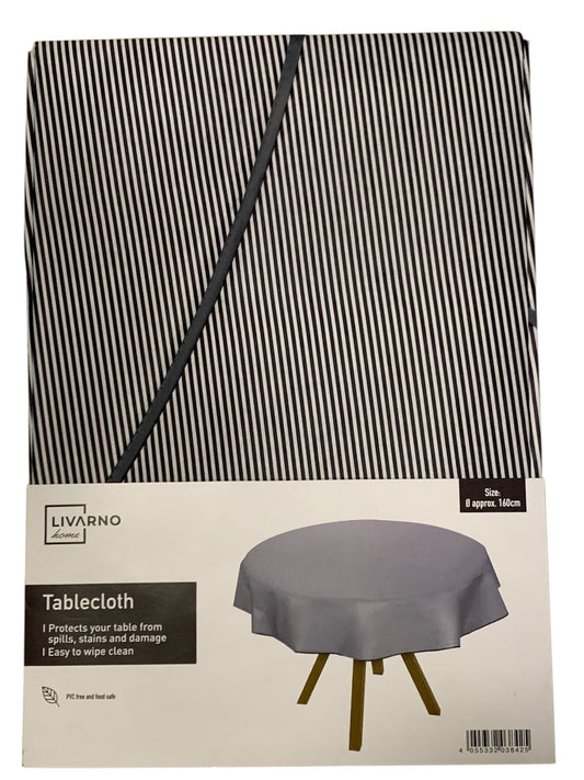 LIVARNO home Tablecloth (round, gray)