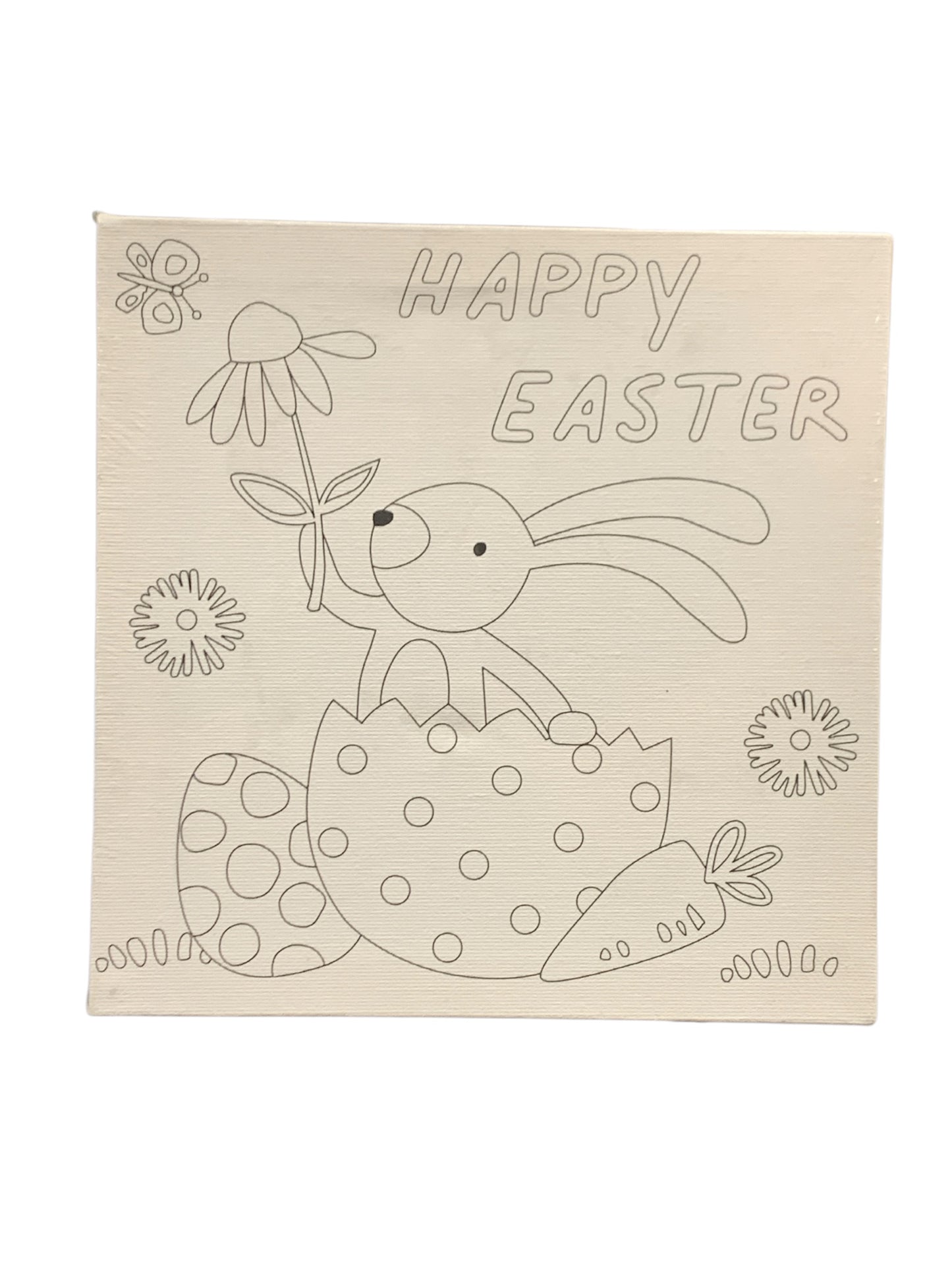 Easter Canvas Bunny Design