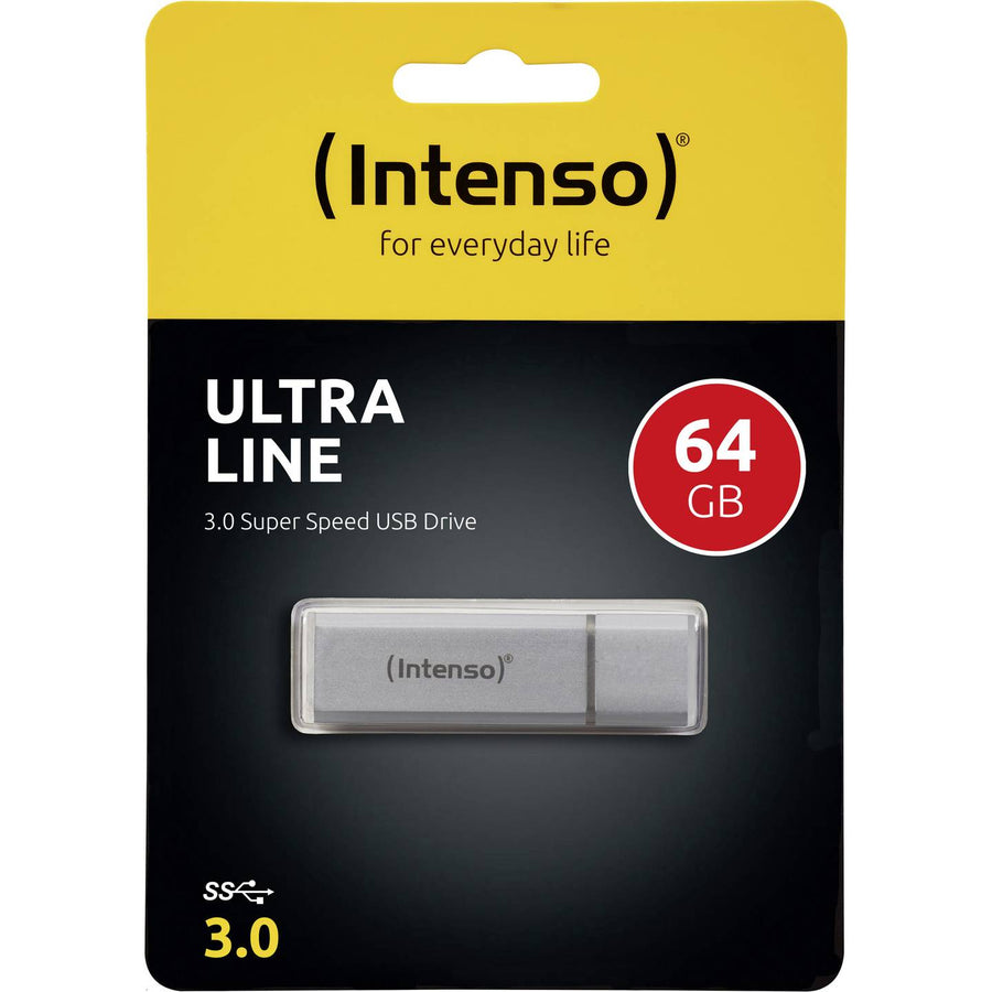 Intenso Ultra Line USB stick 64 GB Silver 3531490 USB A (USB 3.2 1st gen)