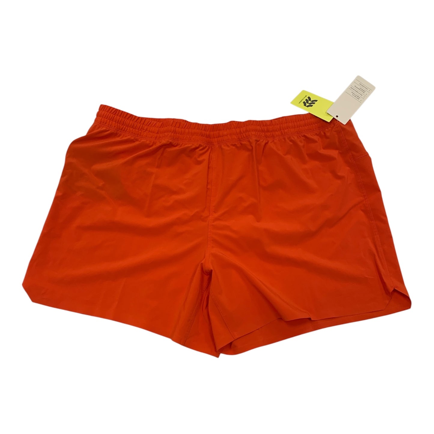 Men's Lined Run Shorts 5" Dark Orange (XXL)