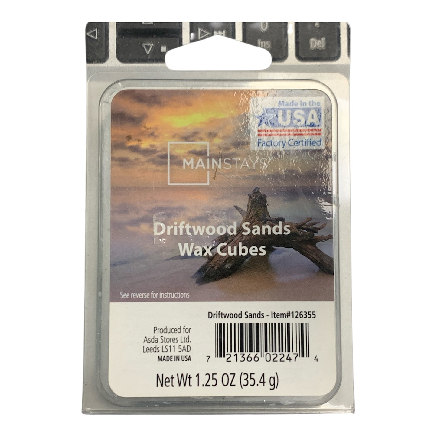 Mainstays Driftwood Sands scented wax cubes