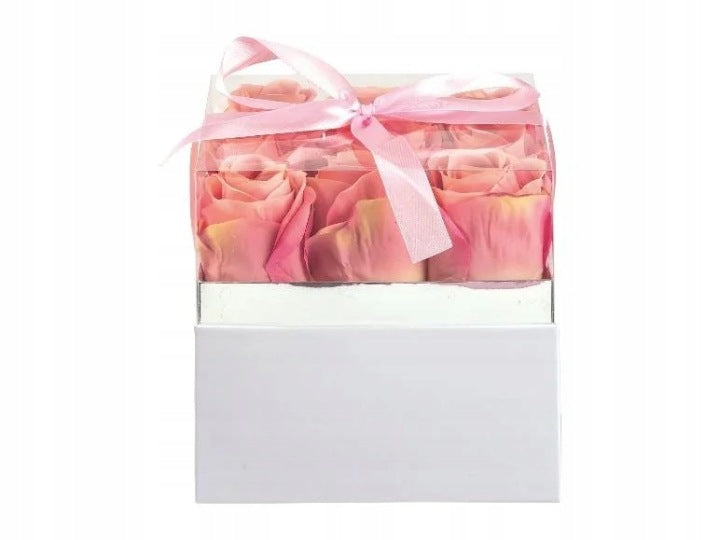 Livarno home Gift box with decorative roses, 16x16 cm