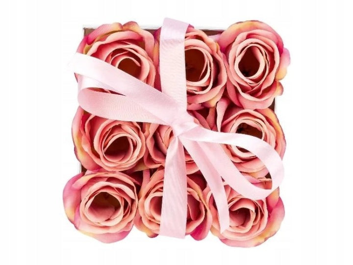 Livarno home Gift box with decorative roses, 16x16 cm