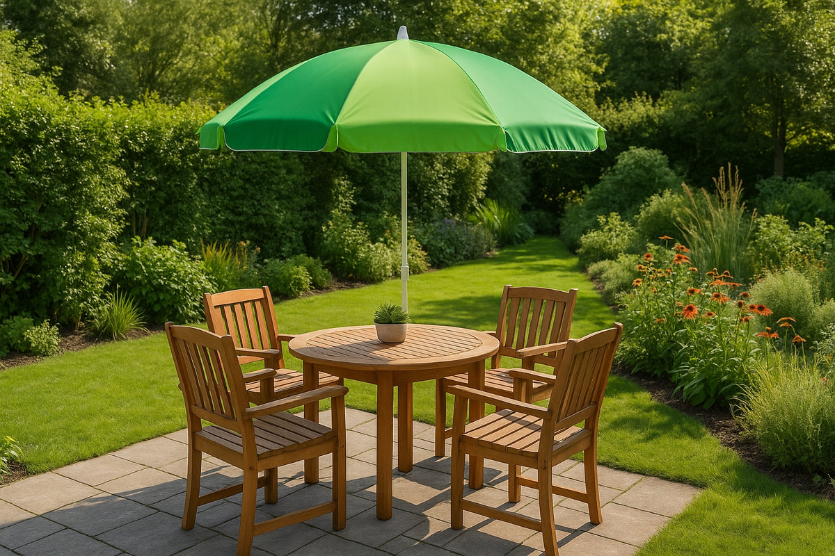 Green Umbrella 140 cm, Height 165–175 cm