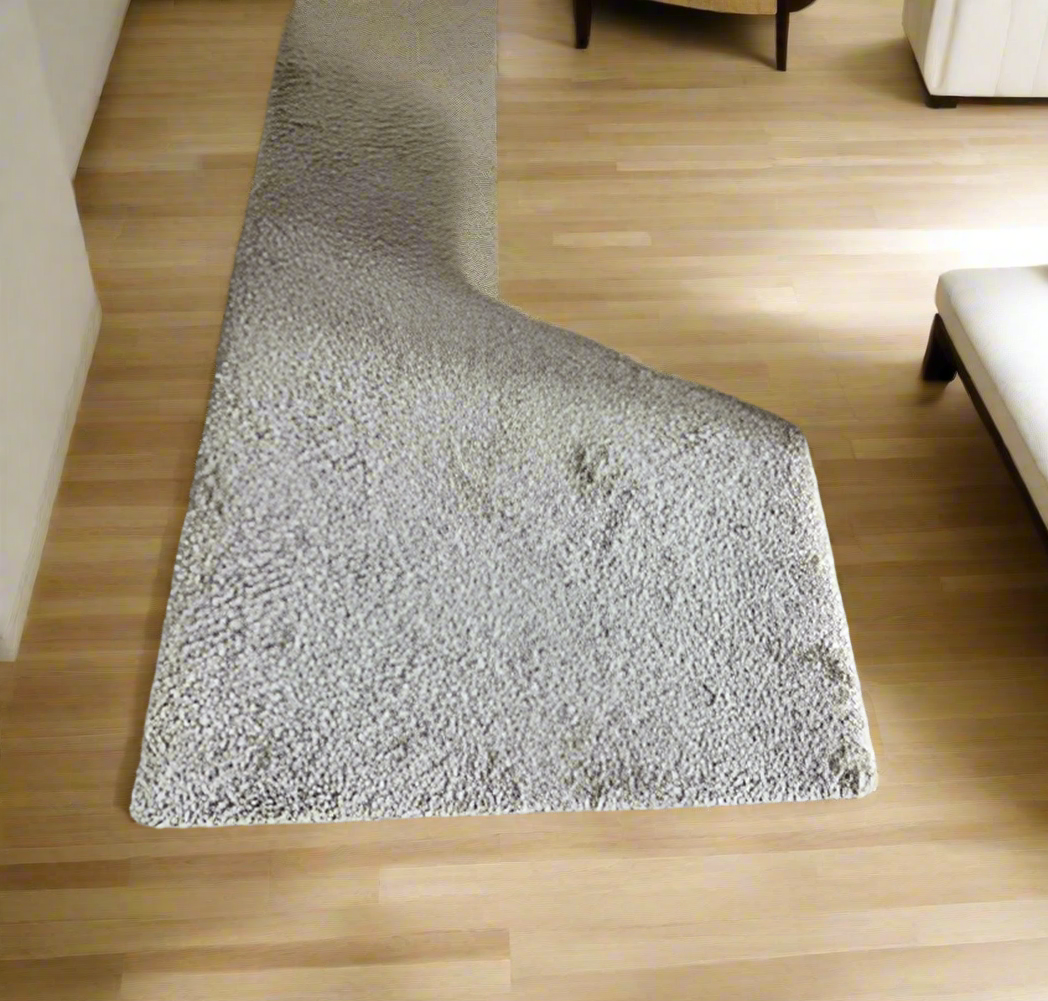 Soft & Fluffy Area Rug - Washable, Shaggy, Beige | Rugs and More