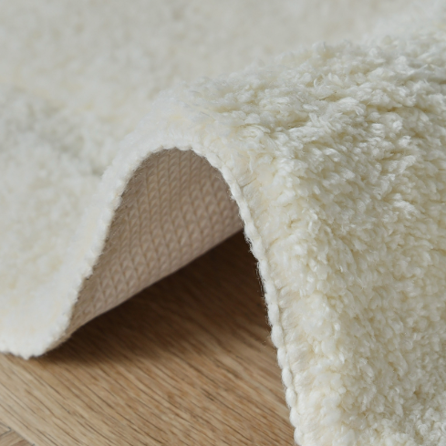 Snuggle Shaggy Cream Rug | Rugs and More