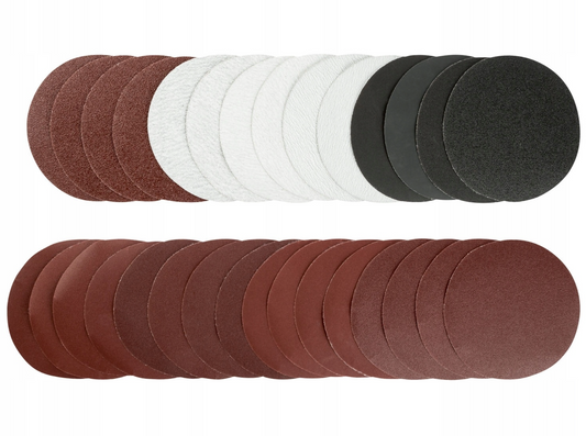 PARKSIDE sandpaper set | Ø 125 mm, 30 pcs
