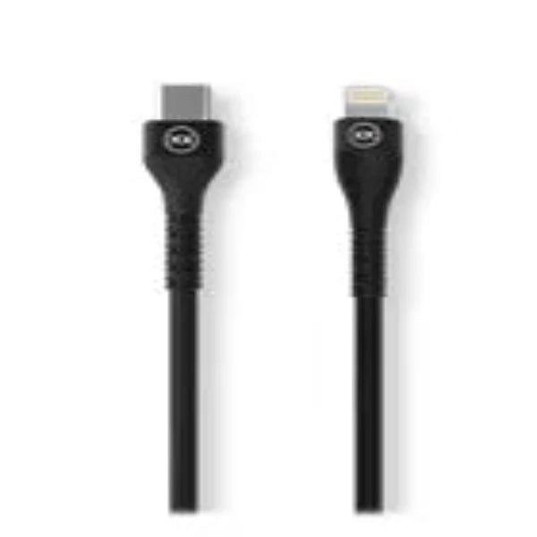 Mixx Ultra Durable Cable USB Type C to Lightning Black 1.2m