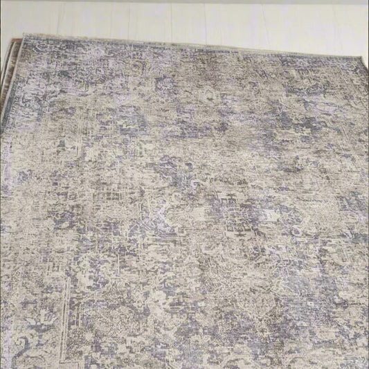 Rugs and More Oppo Washable Grey Rug: Perfect for High-Traffic Areas