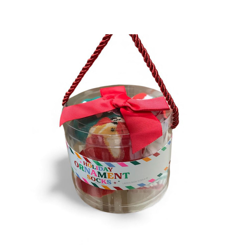 Holiday Ornament Socks