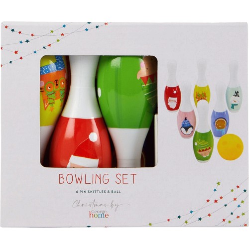 George Home Chrismtas Bowling Set