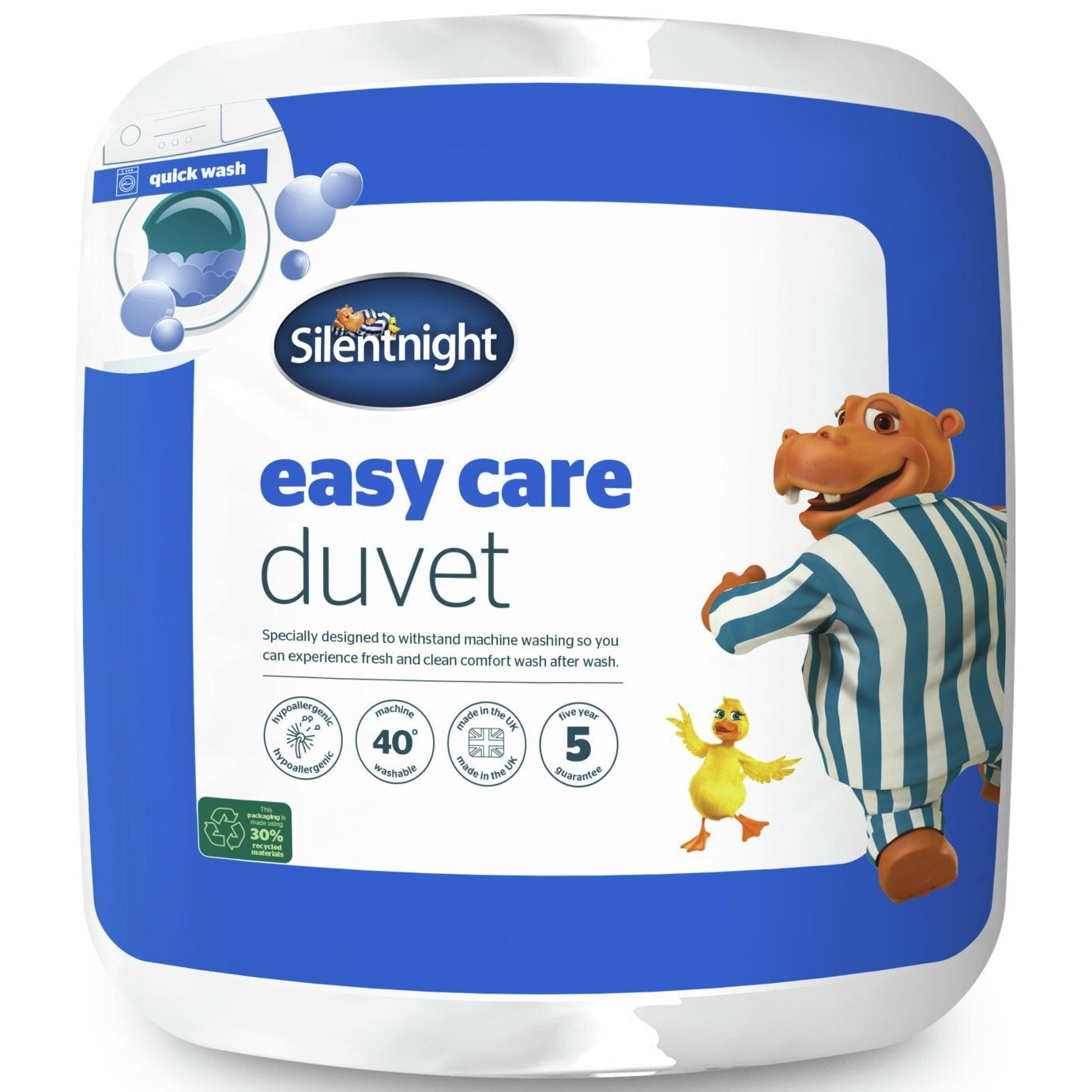 Silentnight easy Care All Season 10.5 Tog Duvet 135*200 cm
