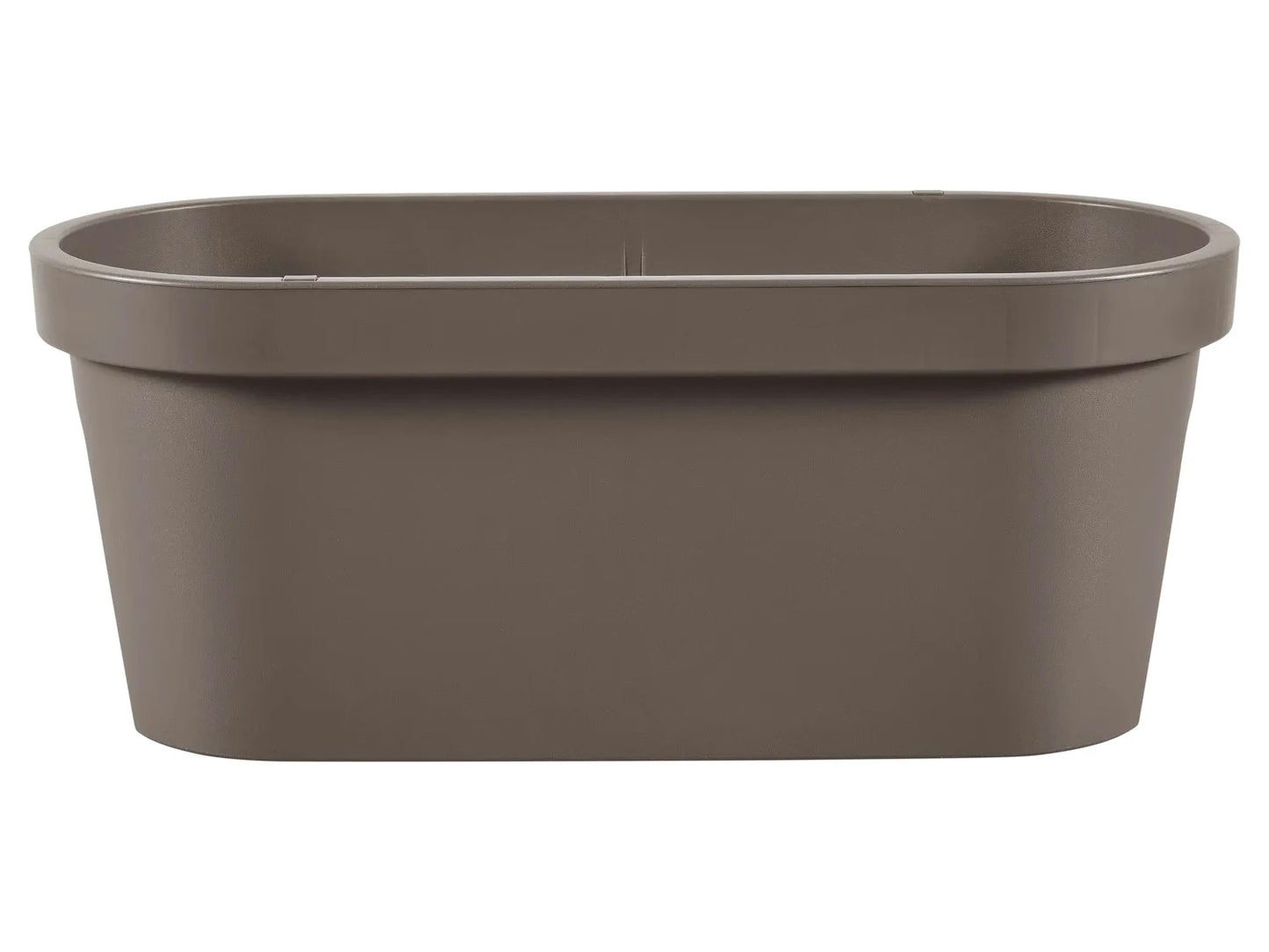 Parkside Taupe Railing Flower Pot