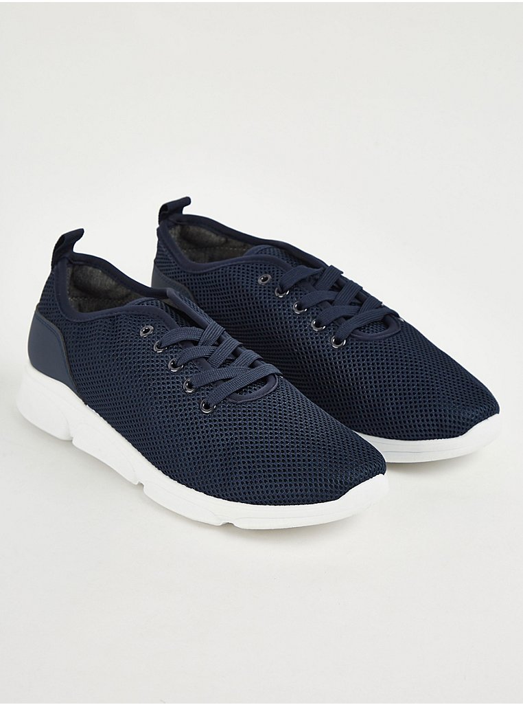 George Navy Sneakers