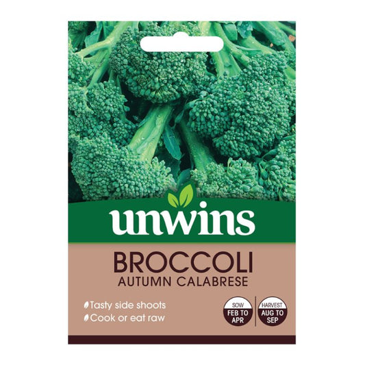 UNWINS Broccoli Autumn Calabrese Seeds