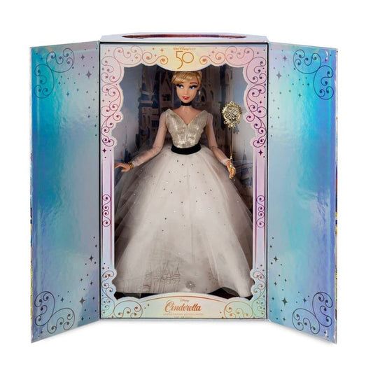 Disney Store ◆ Limited edition Cinderella doll, Walt Disney World 50th Anniversary